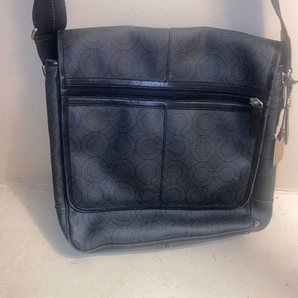 Coach leather bag
